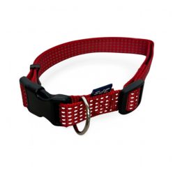 Fényvisszaverős nyakörv 20mmx40-55cm /piros