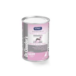   Dr.Clauders Dog Selected Meat Sensible Pork Pure sertéses konzerv 375g
