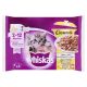 Whiskas alutasak 4-pack Pure Delight Baromfi  aszpikban JUNIOR  4x85g