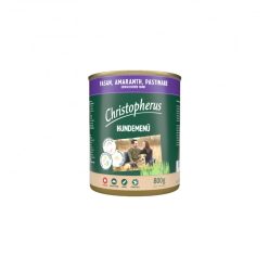   Christopherus Dog konzerv menü fácán, amaránt, paszternák 800g