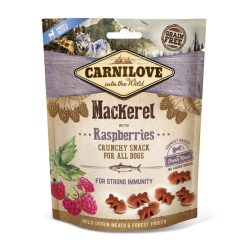   Carnilove Dog Crunchy Snack Makrela & Raspberry- Makréla Hússal és Málnával 200g