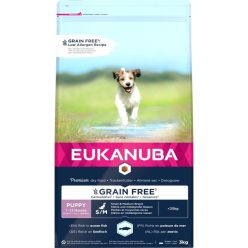   Eukanuba Puppy & Junior Grain Free Small & Medium Ocean Fisch 3kg