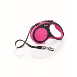   Flexi New Comfort szalagos automata póráz S 5m 15kg-ig pink