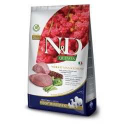   N&D Dog Quinoa Weight Management Adult Medium/Large bárány 7kg