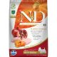 N&D Dog Grain Free csirke & gránátalma sütőtökkel adult mini 7kg